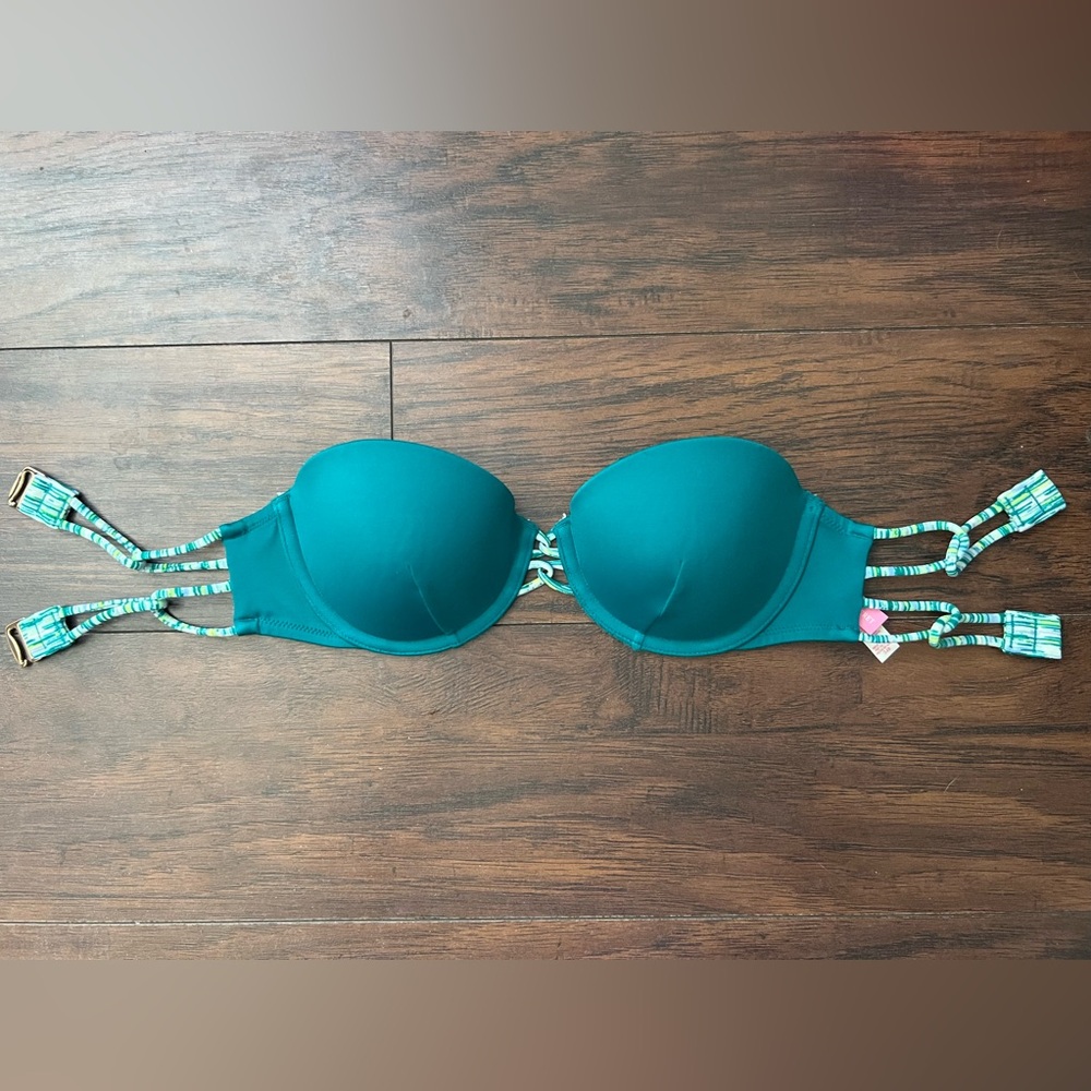 Victoria Secret Size 34B Push Up Strapless Bathing Suit Top or Bra